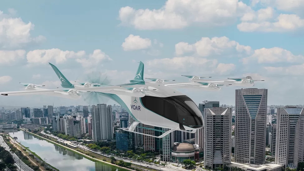 electric flying taxis